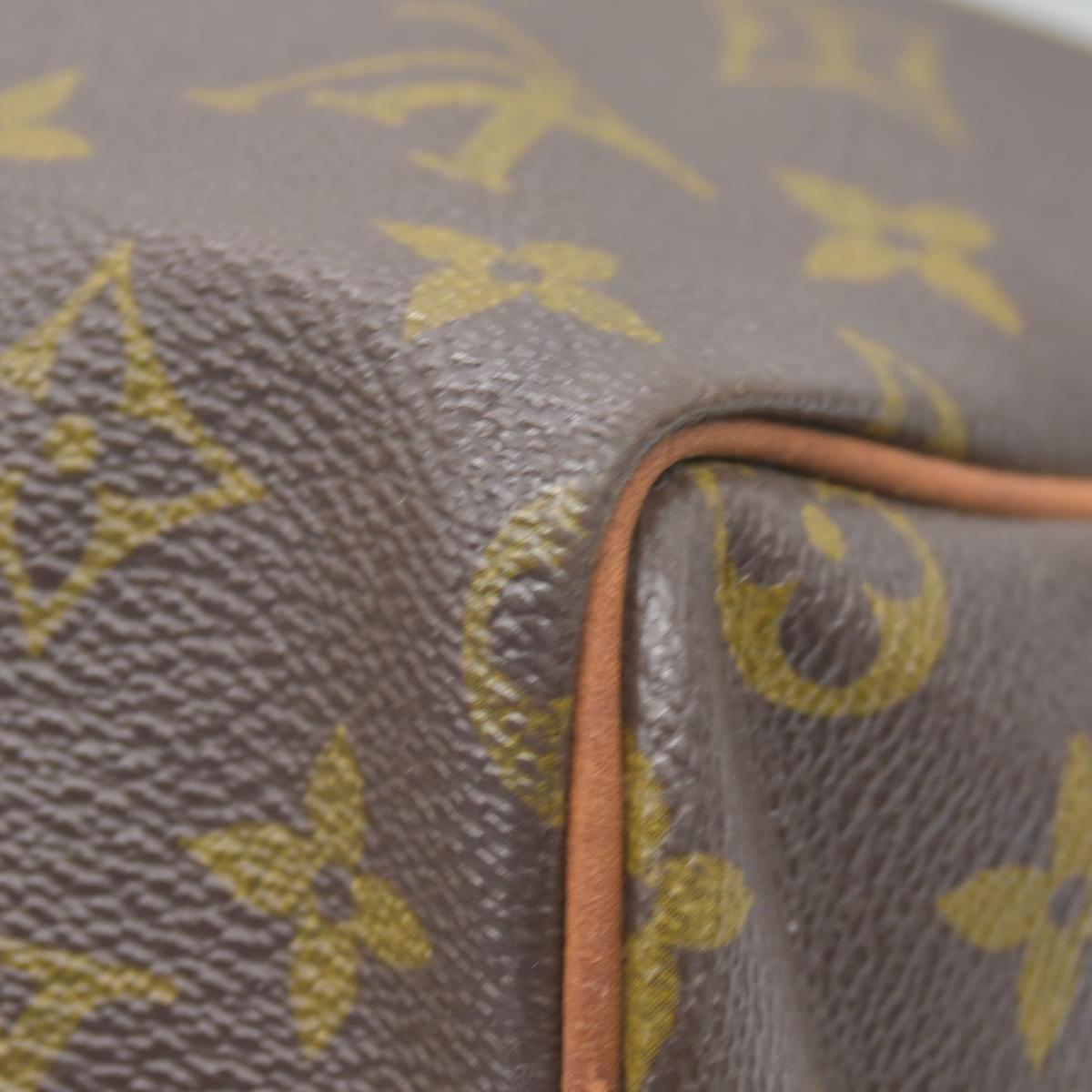 Louis Vuitton Monogram Speedy 30 SA823