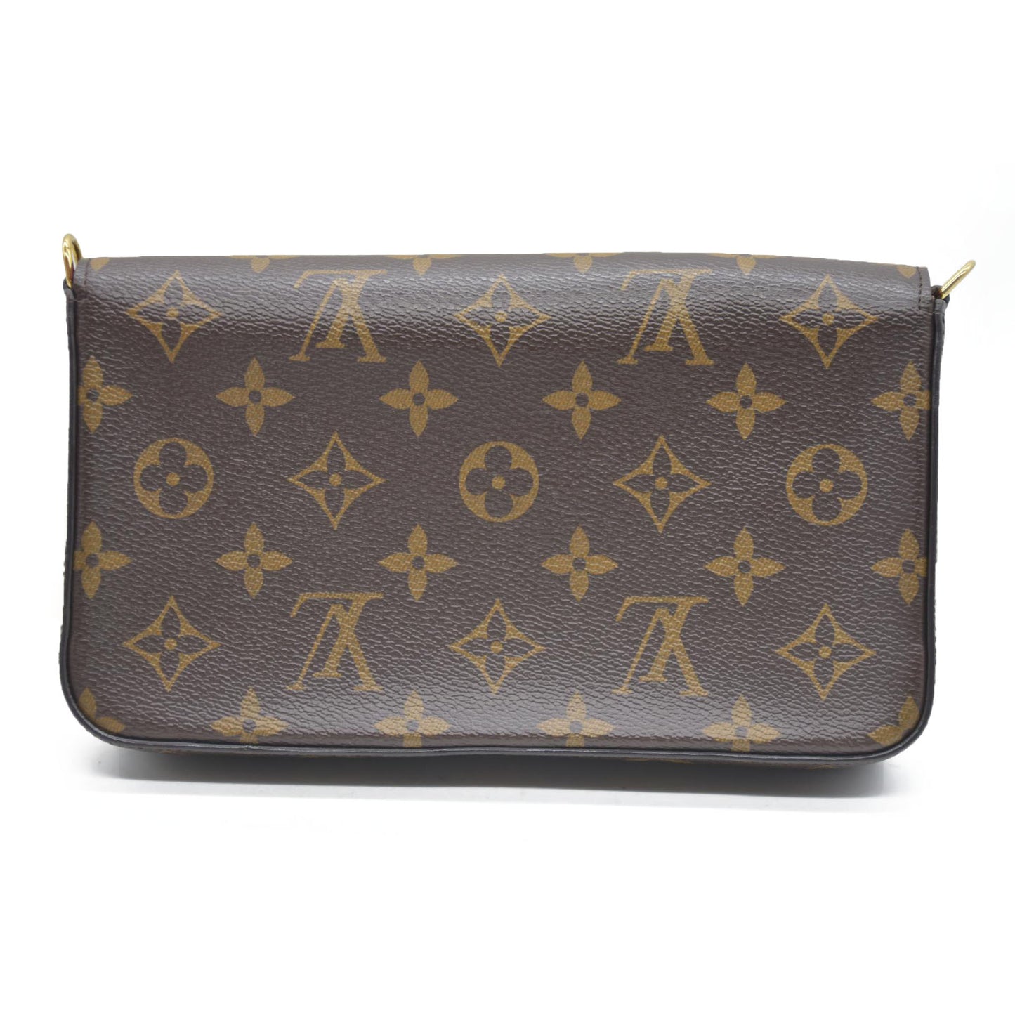 Louis Vuitton  Monogram 2021 Christmas Animation Hollywood Pochette Felicie Chain Wallet Fuchsia