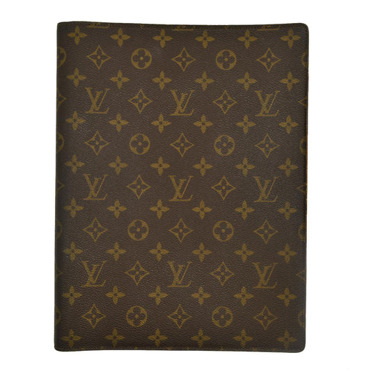 Louis Vuitton  Monogram Desk Agenda Cover MI8912