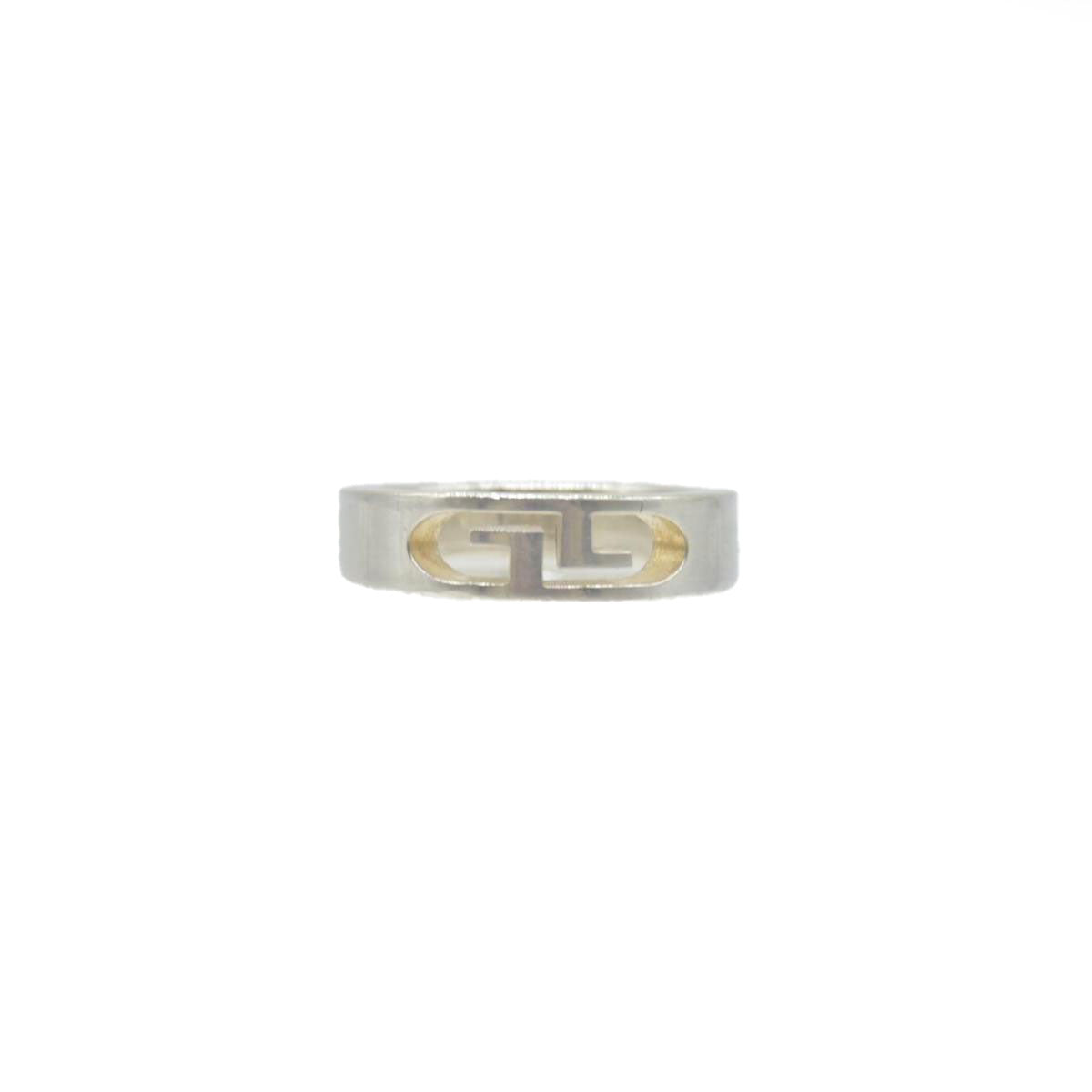 $450 Gucci Cut Out Double G Ring CONSIGNMENT 19