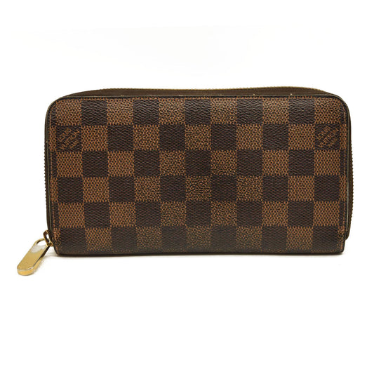 Louis Vuitton  Damier Ebene Zippy Wallet MI3143
