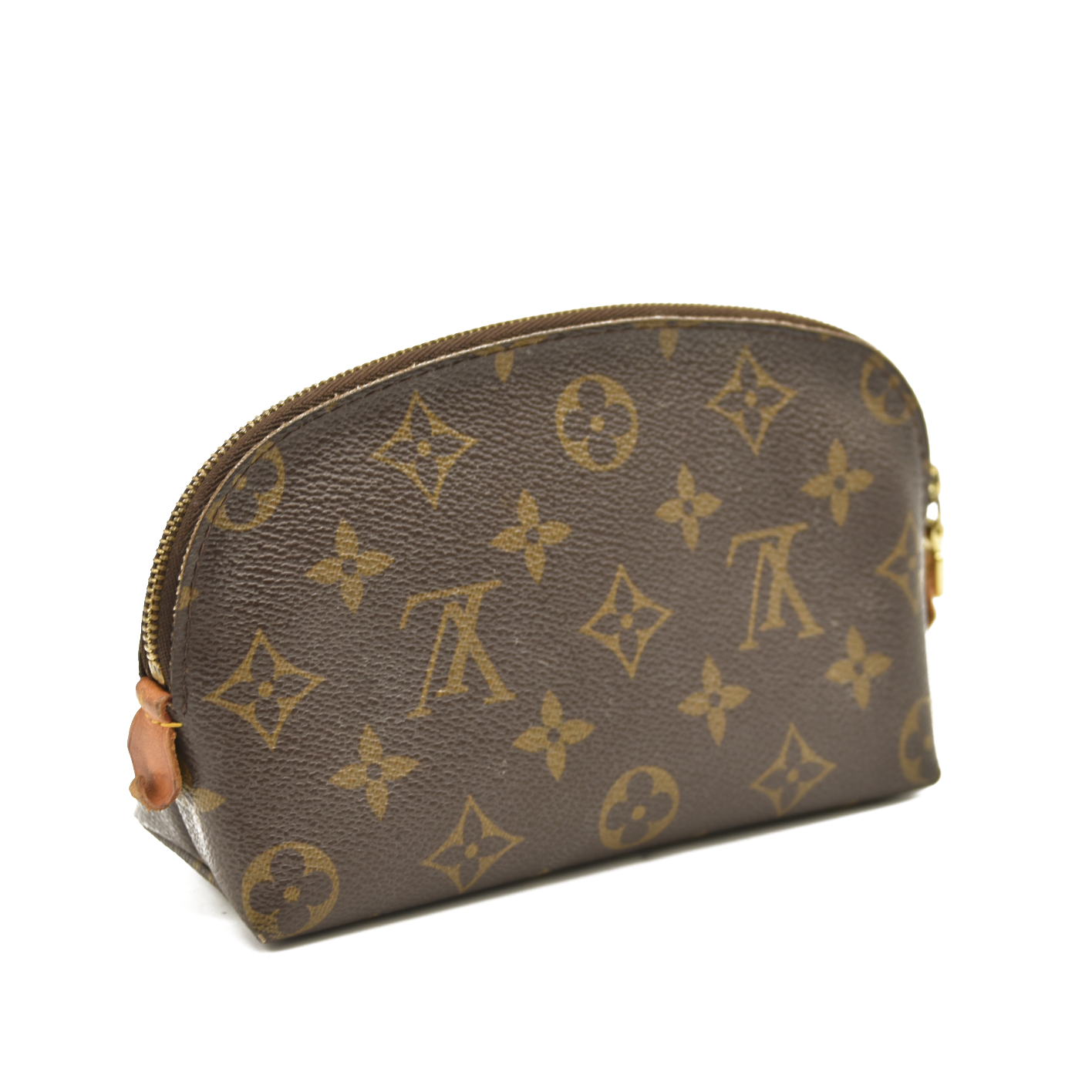 Louis Vuitton  Monogram Cosmetic Pouch M47515 Pen Marks CA0055
