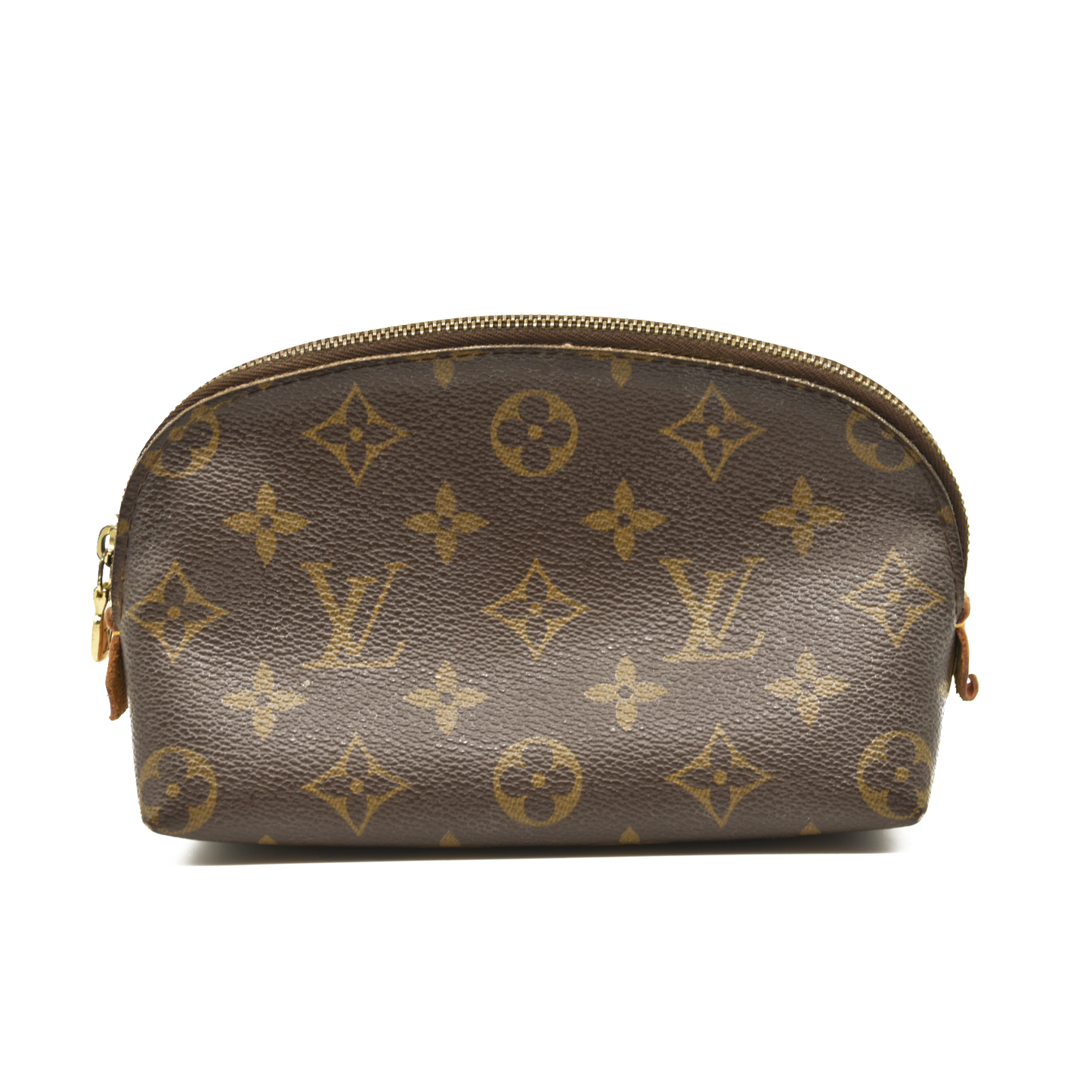 Louis Vuitton  Monogram Cosmetic Pouch M47515 Pen Marks CA0055