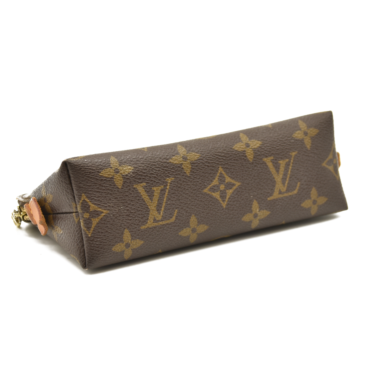 Louis Vuitton  Monogram Cosmetic Pouch M47515 Pen Marks CA0055