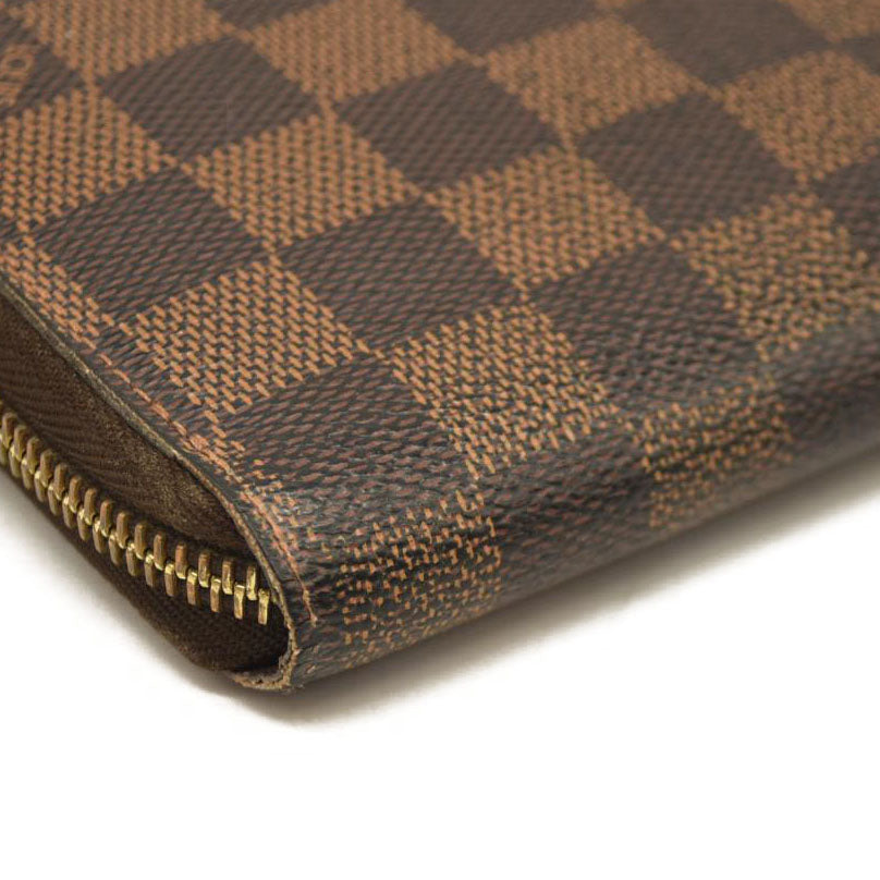 Louis Vuitton  Damier Ebene Zippy Wallet MI3143
