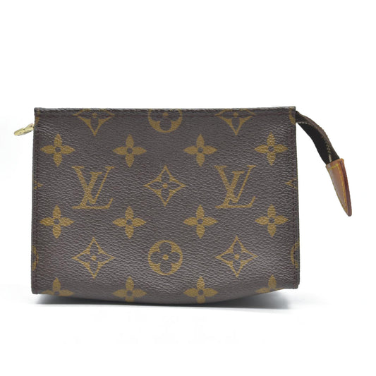 AUCTION $1620 Louis Vuitton Monogram Toiletry Pouch 15 MB0929