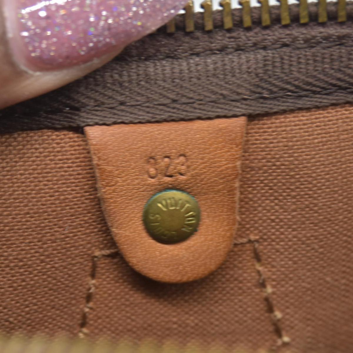 Louis Vuitton Monogram Speedy 30 SA823