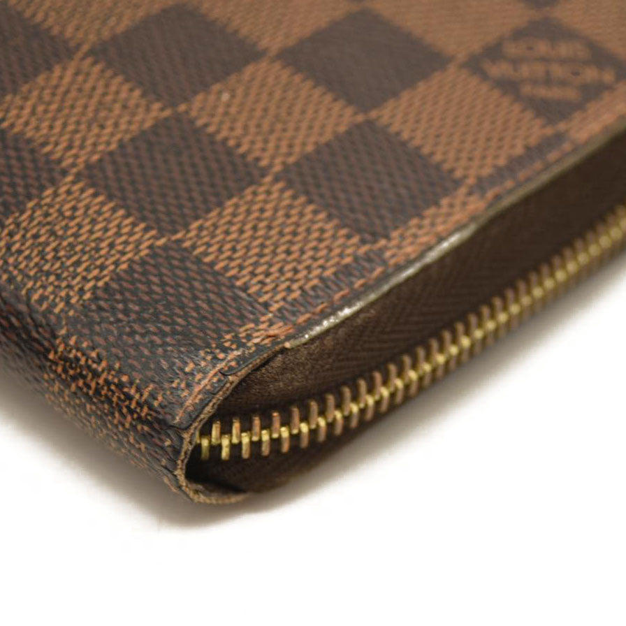 Louis Vuitton  Damier Ebene Zippy Wallet MI3143
