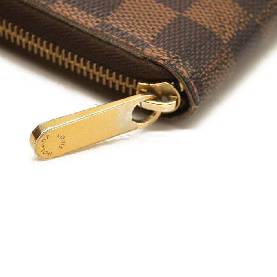 Louis Vuitton  Damier Ebene Zippy Wallet MI3143