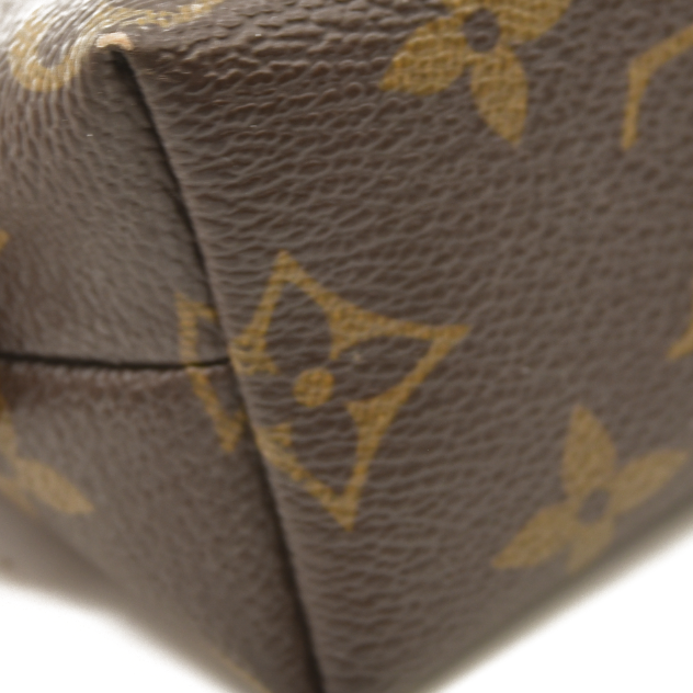 Louis Vuitton  Monogram Cosmetic Pouch M47515 Pen Marks CA0055