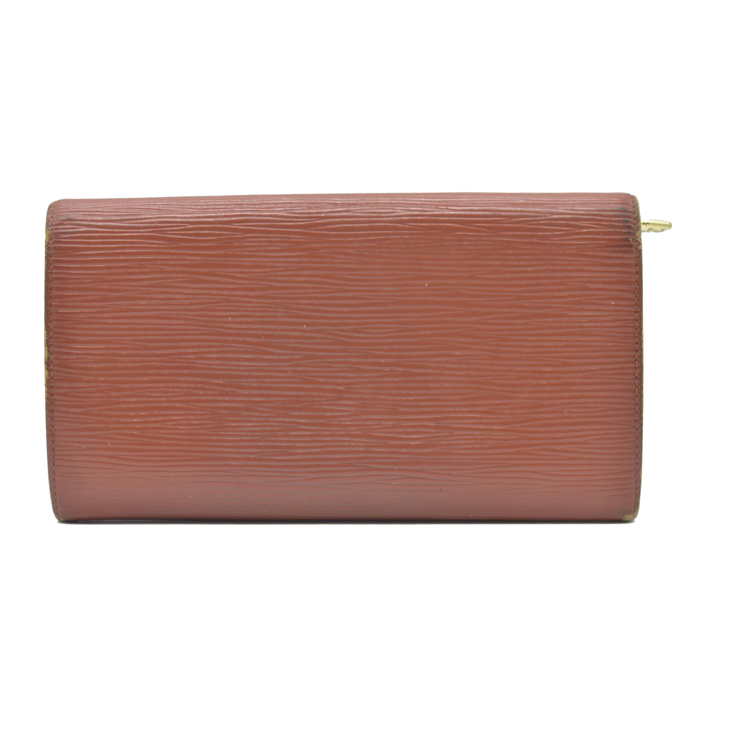 $805 Louis Vuitton Epi Porte Feuille Sarah Leather Long Bifold Wallet CA0975