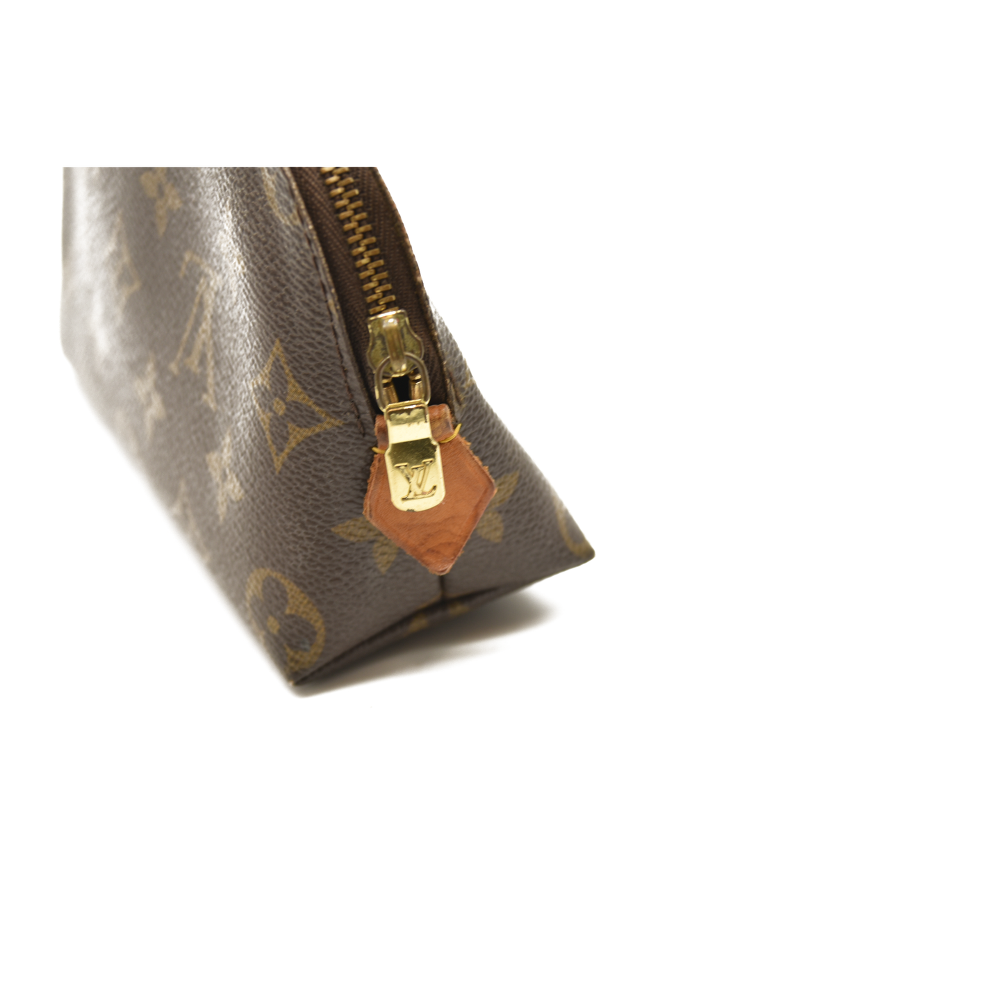 Louis Vuitton  Monogram Cosmetic Pouch M47515 Pen Marks CA0055