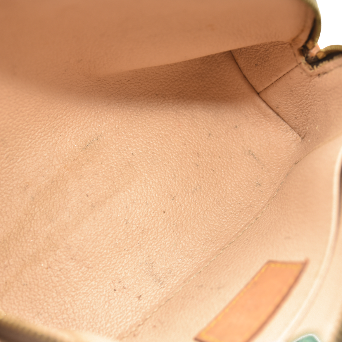 Louis Vuitton  Monogram Cosmetic Pouch M47515 Pen Marks CA0055