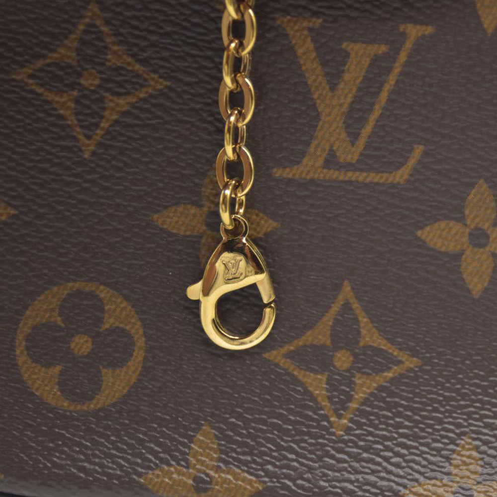 Louis Vuitton  Monogram 2021 Christmas Animation Hollywood Pochette Felicie Chain Wallet Fuchsia