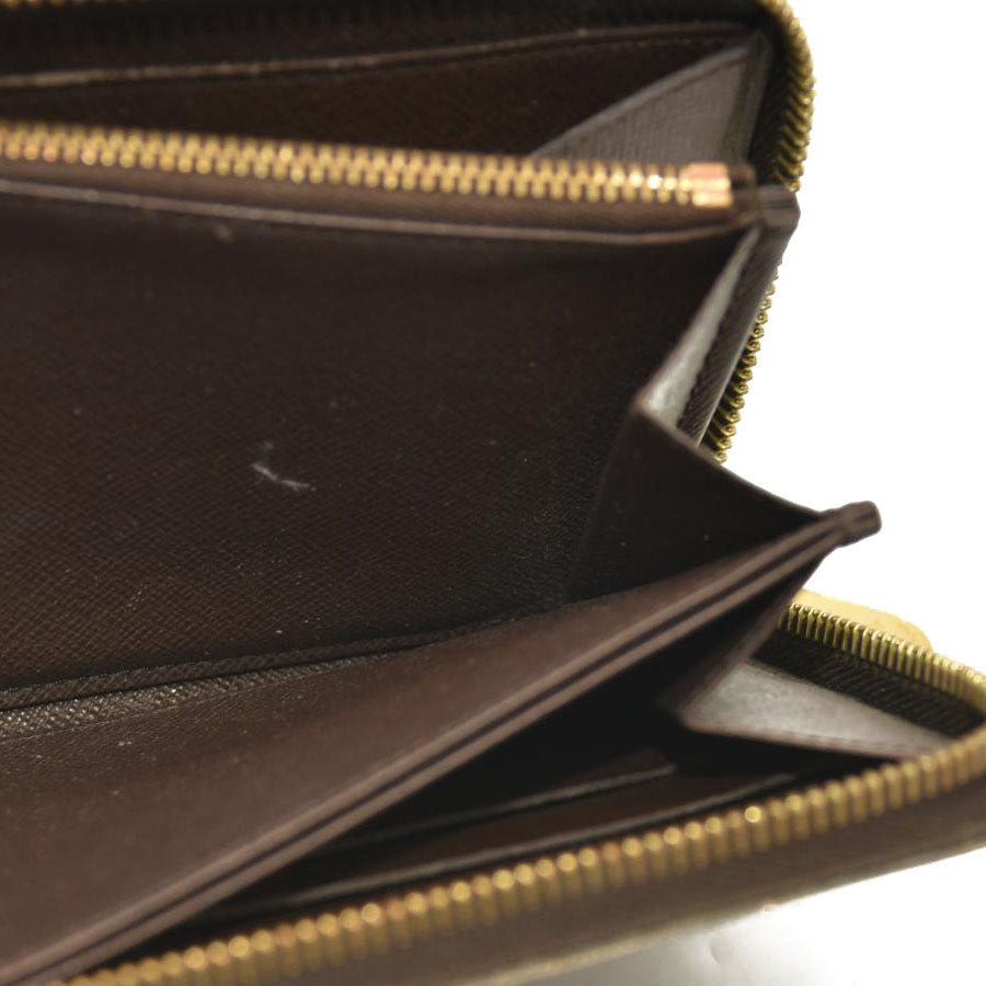 Louis Vuitton  Damier Ebene Zippy Wallet MI3143