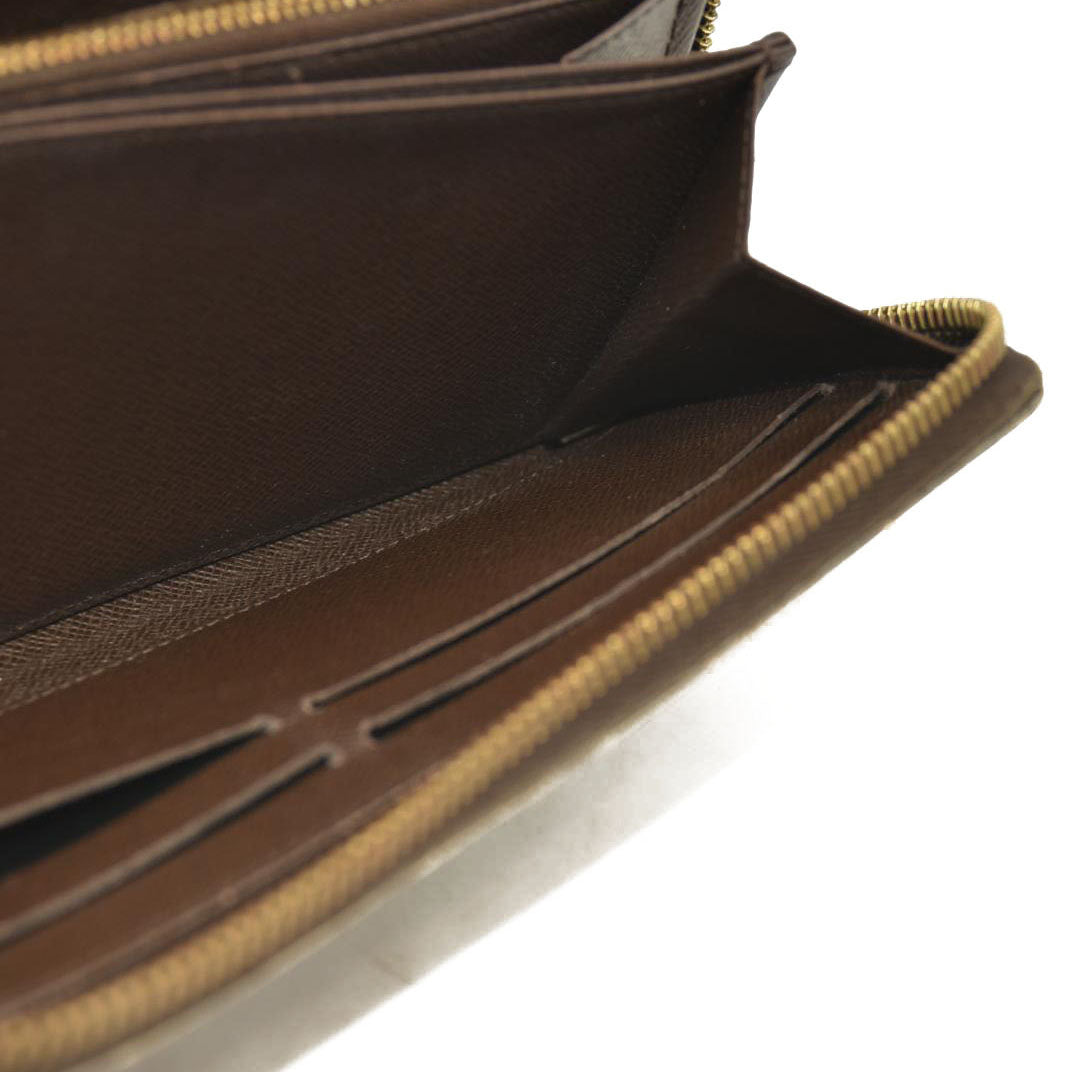 Louis Vuitton  Damier Ebene Zippy Wallet MI3143