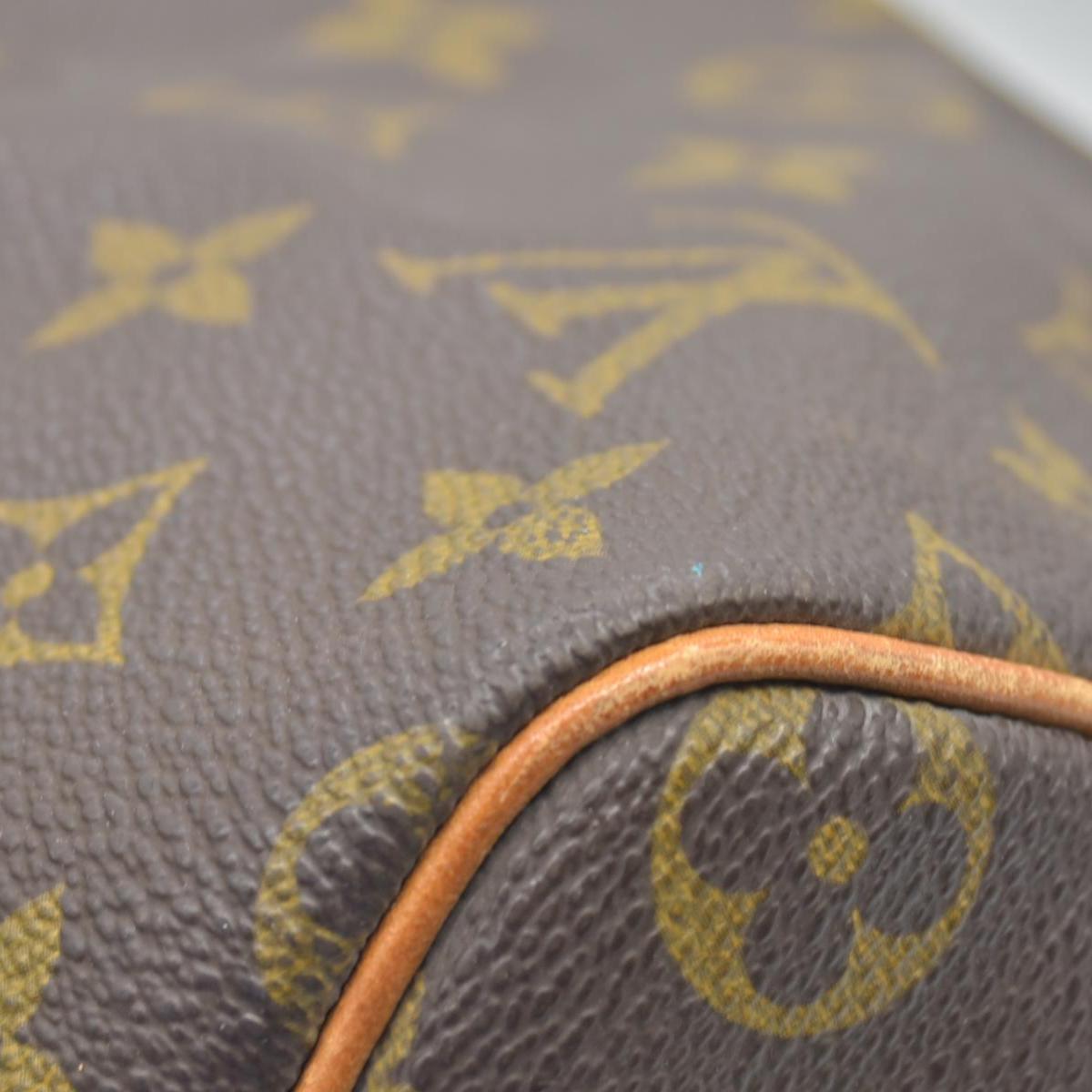 $1630 1985 Louis Vuitton Monogram Speedy 30 Hand Bag SA053