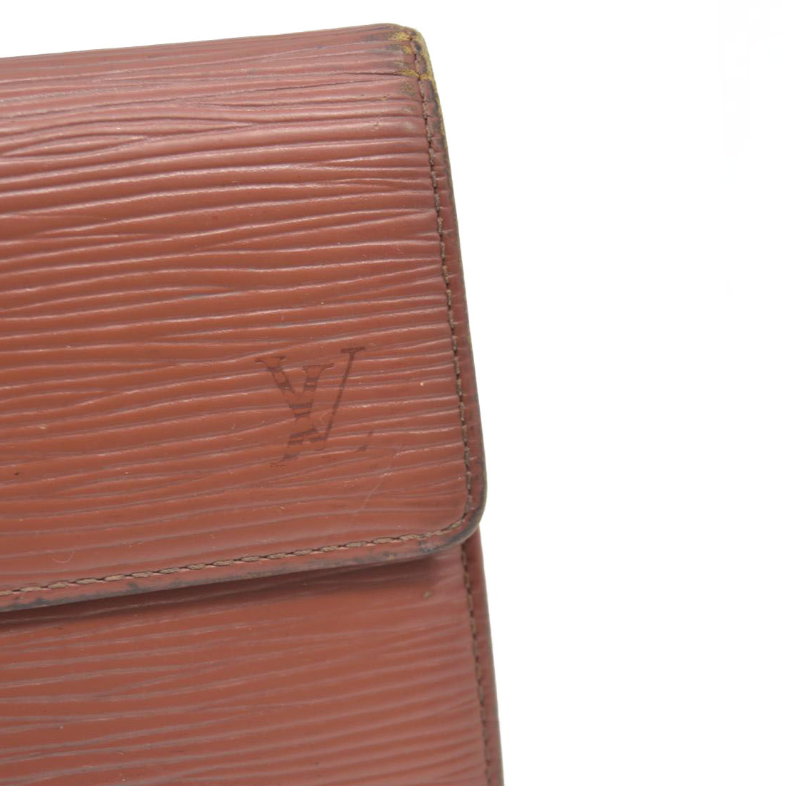 $805 Louis Vuitton Epi Porte Feuille Sarah Leather Long Bifold Wallet CA0975
