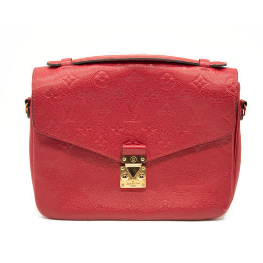 Louis Vuitton Empreinte Pochette Metis Scarlet Red Crossbody