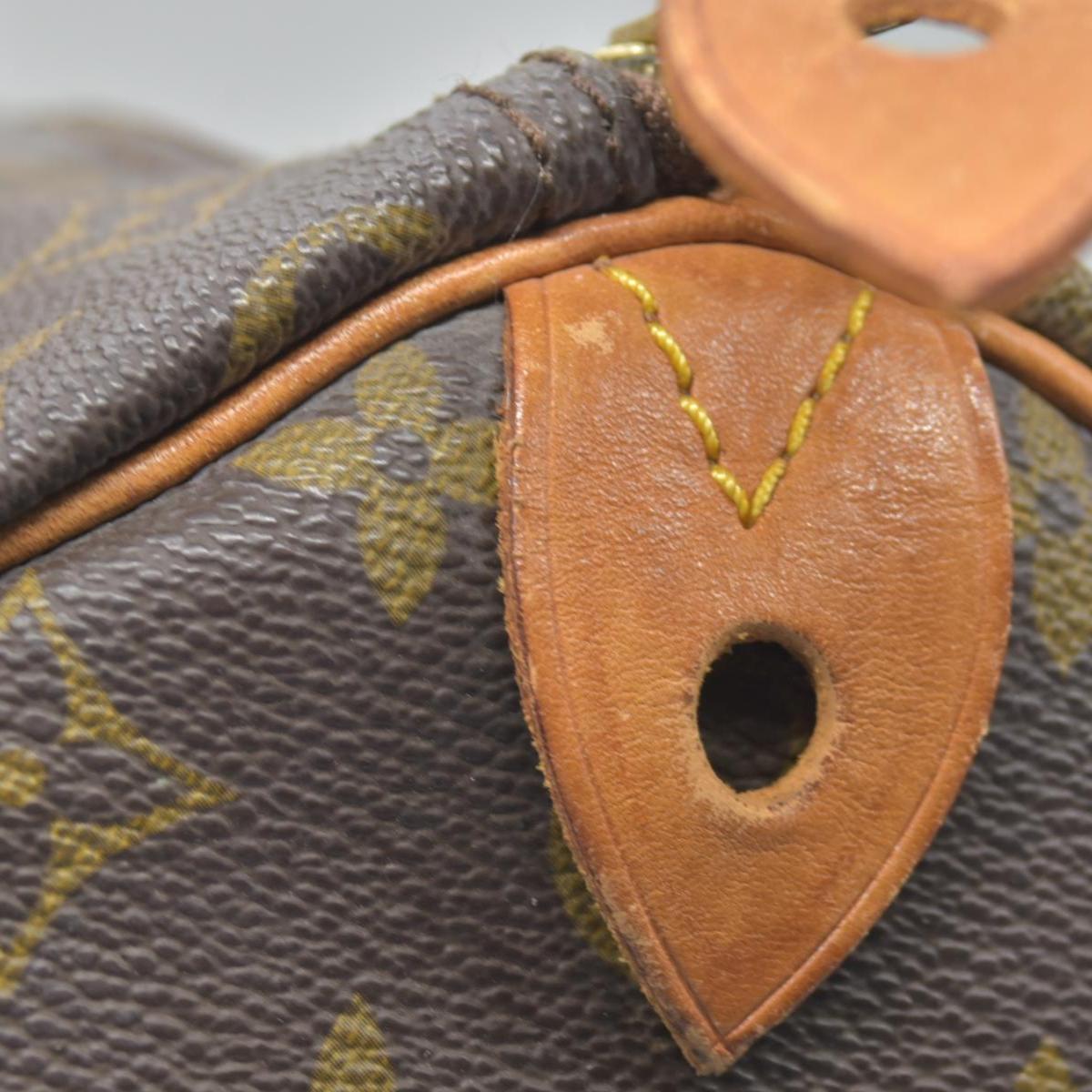 $1630 1985 Louis Vuitton Monogram Speedy 30 Hand Bag SA053