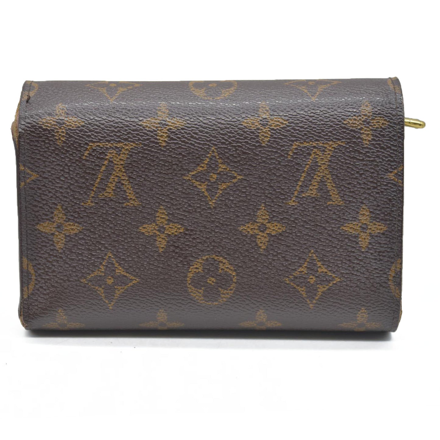 AUCTION $610 LOUIS VUITTON Monogram Alexandra Trifold Wallet CA4018