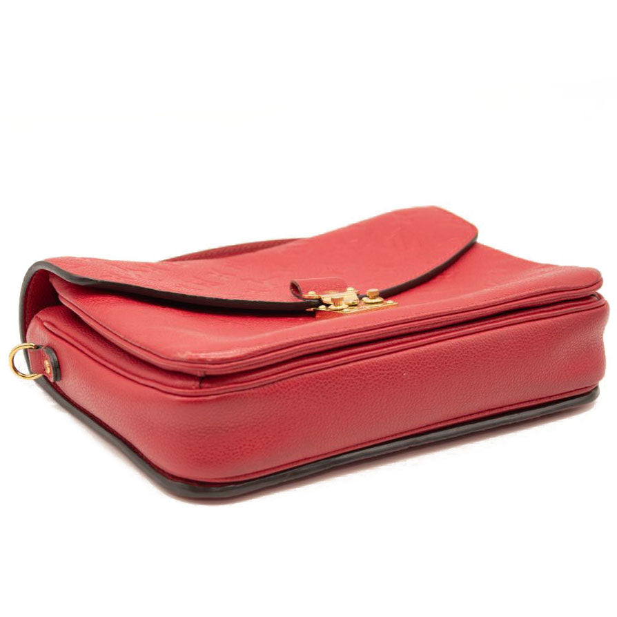 Louis Vuitton Empreinte Pochette Metis Scarlet Red Crossbody