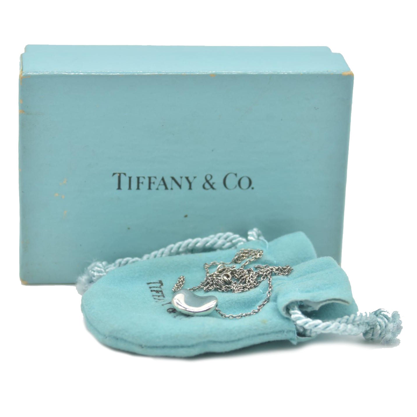 $345 Tiffany & Co. Elsa Peretti Bean Design Pendant in Sterling Silver, 9 mm (Copy)