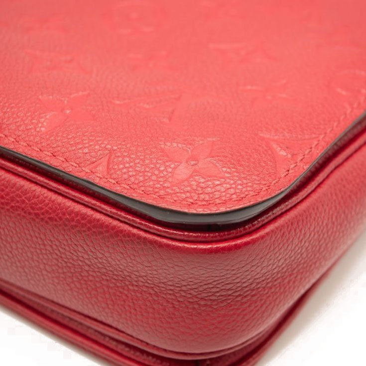 Louis Vuitton Empreinte Pochette Metis Scarlet Red Crossbody