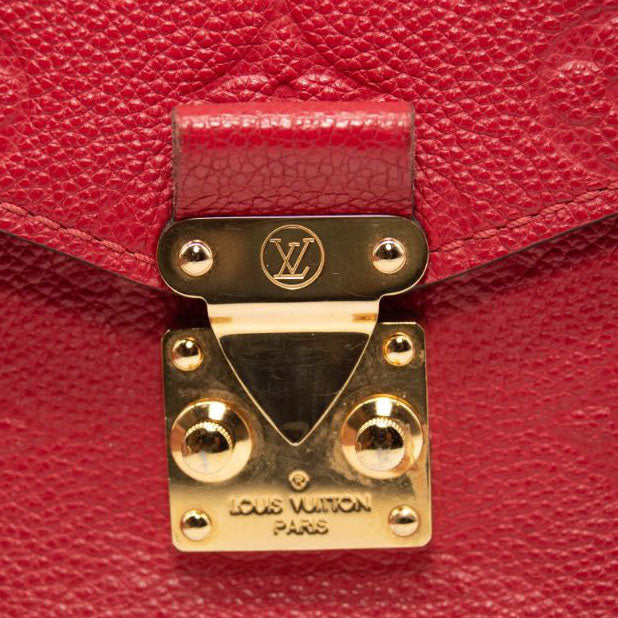 Louis Vuitton Empreinte Pochette Metis Scarlet Red Crossbody