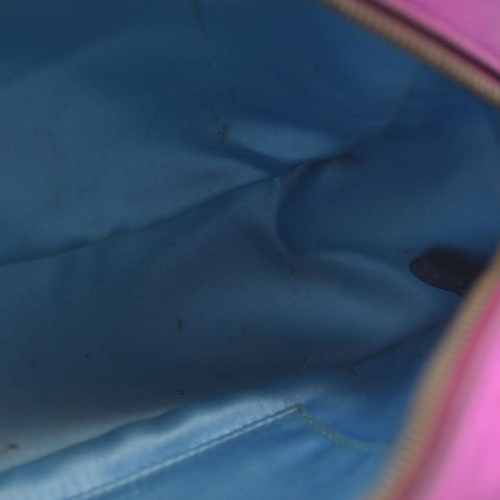 AUCTION $1950 Gucci  Laminated Nappa Matelasse Small GG Marmont Chain Shoulder Bag Fuxia Rosso Rosa