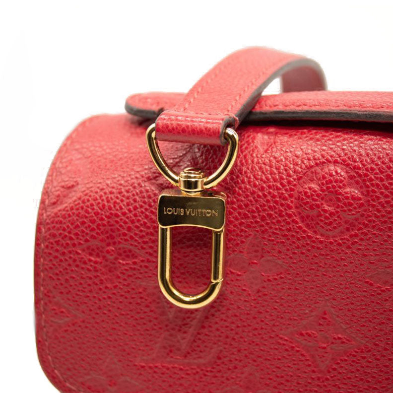 Louis Vuitton Empreinte Pochette Metis Scarlet Red Crossbody