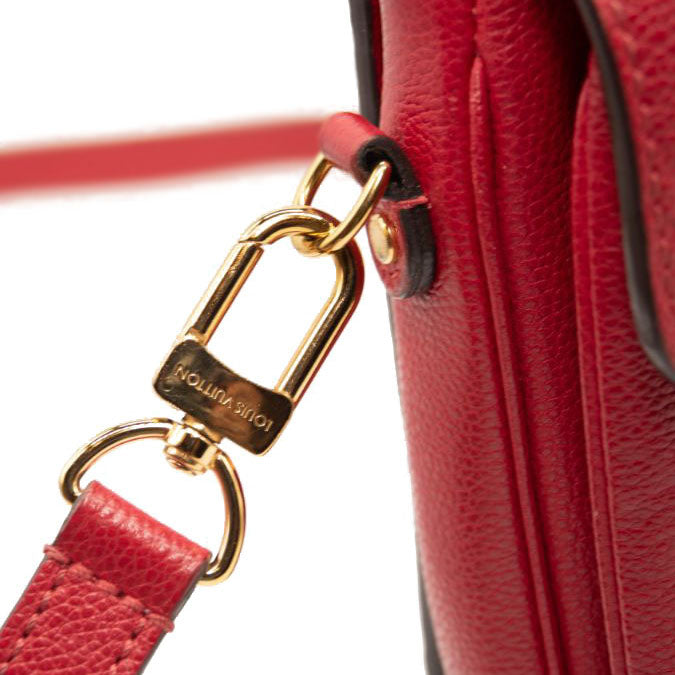 Louis Vuitton Empreinte Pochette Metis Scarlet Red Crossbody