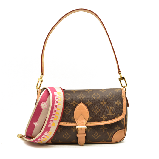 Louis Vuitton  Monogram Diane Fuchsia RFID