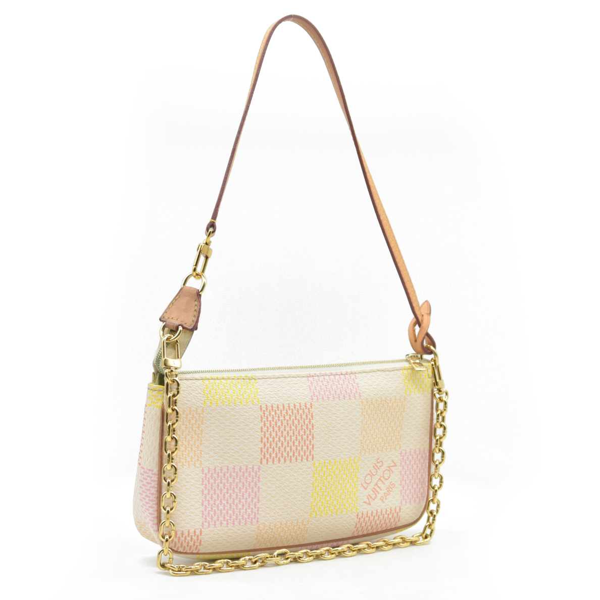 $1760 Louis Vuitton Damierlicious Pochette Accessories