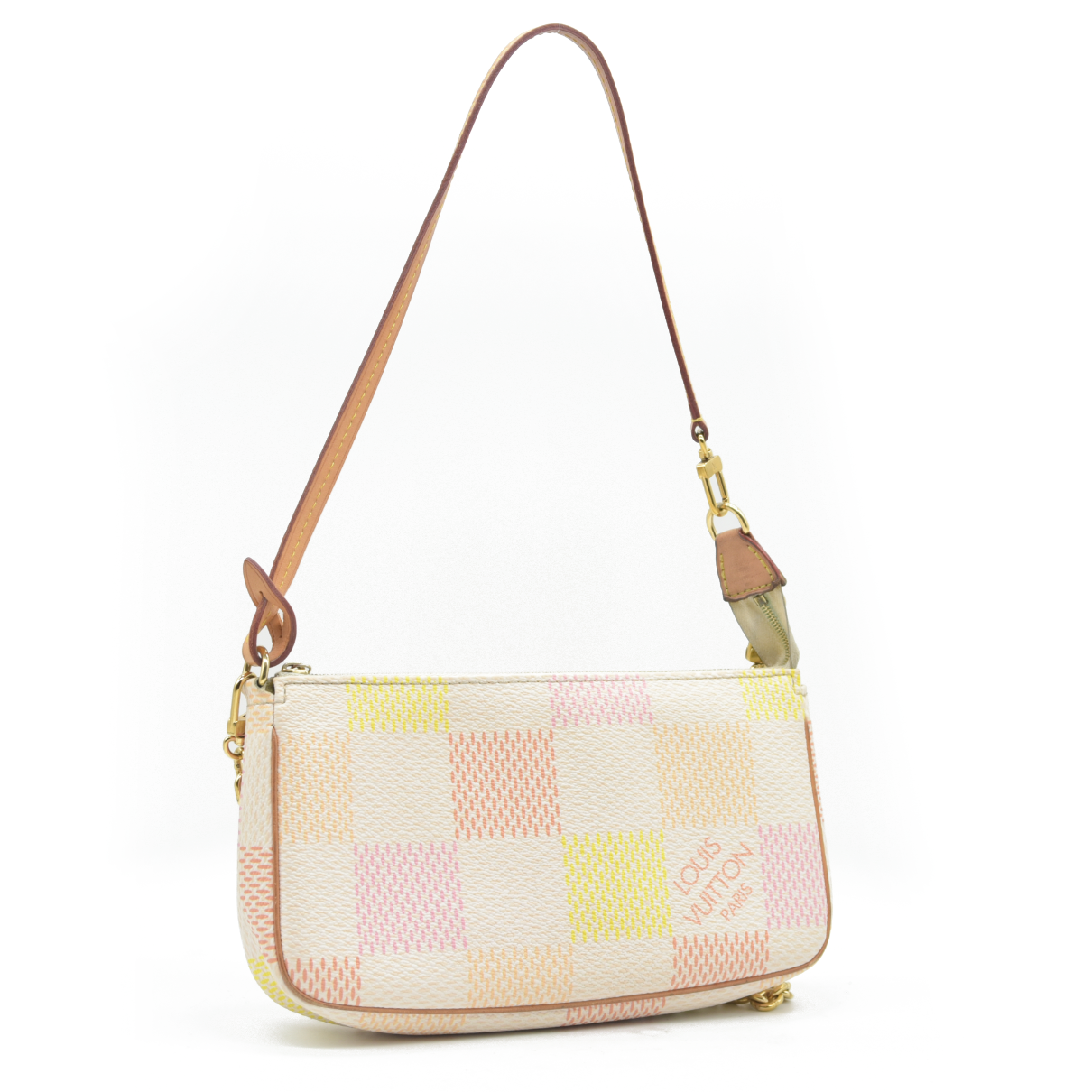 $1760 Louis Vuitton Damierlicious Pochette Accessories