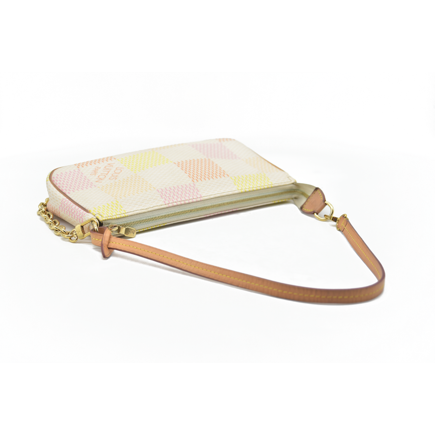 $1760 Louis Vuitton Damierlicious Pochette Accessories
