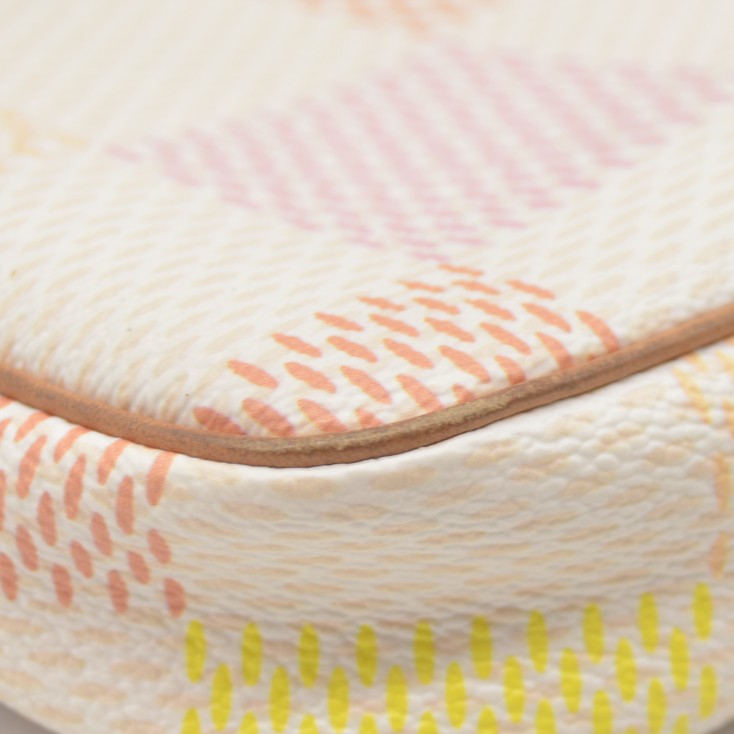 $1760 Louis Vuitton Damierlicious Pochette Accessories