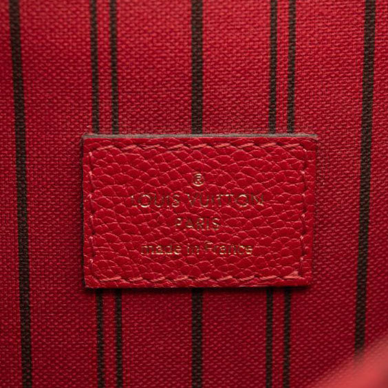 Louis Vuitton Empreinte Pochette Metis Scarlet Red Crossbody