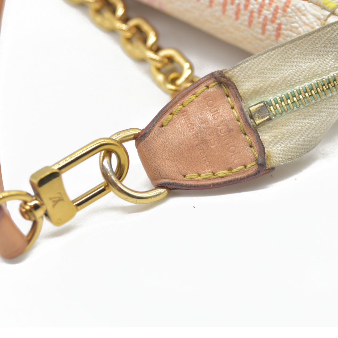 $1760 Louis Vuitton Damierlicious Pochette Accessories