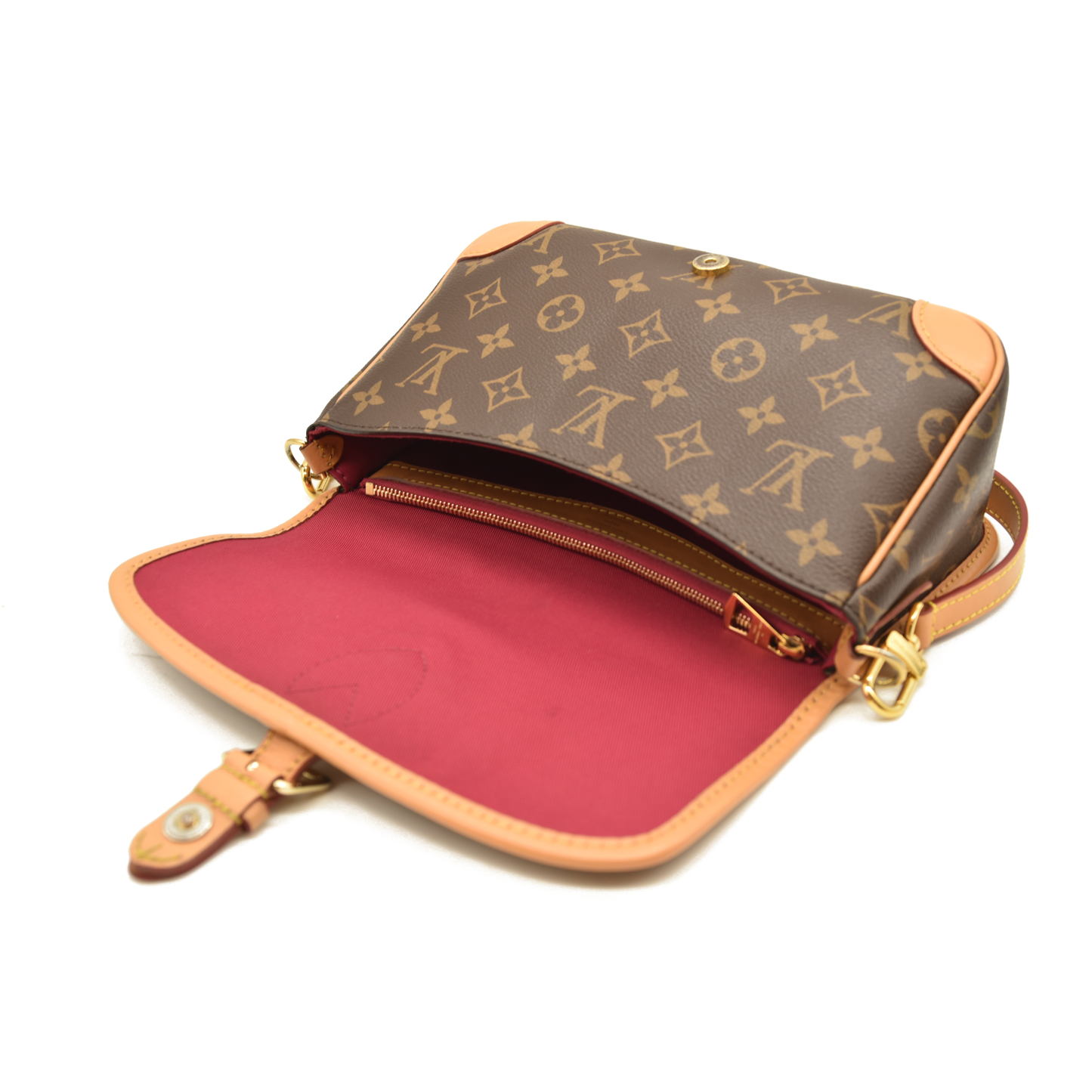 Louis Vuitton  Monogram Diane Fuchsia RFID