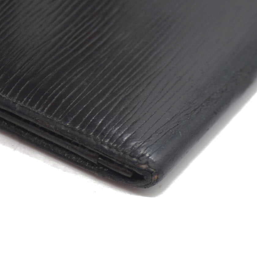 Louis Vuitton Epi Porte Mannaie Cuvette Souple Coin Purse Wallet Black/2BC3748