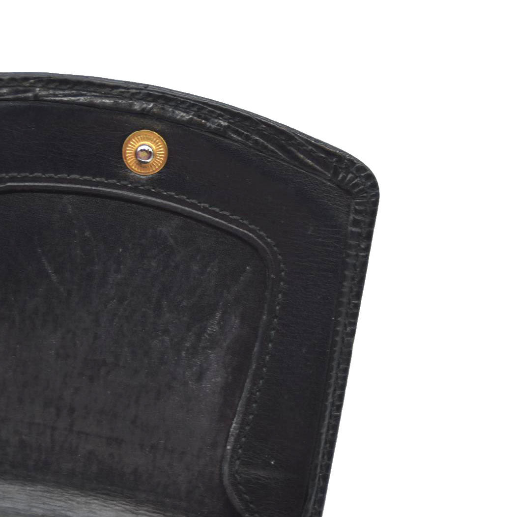 Louis Vuitton Epi Porte Mannaie Cuvette Souple Coin Purse Wallet Black/2BC3748