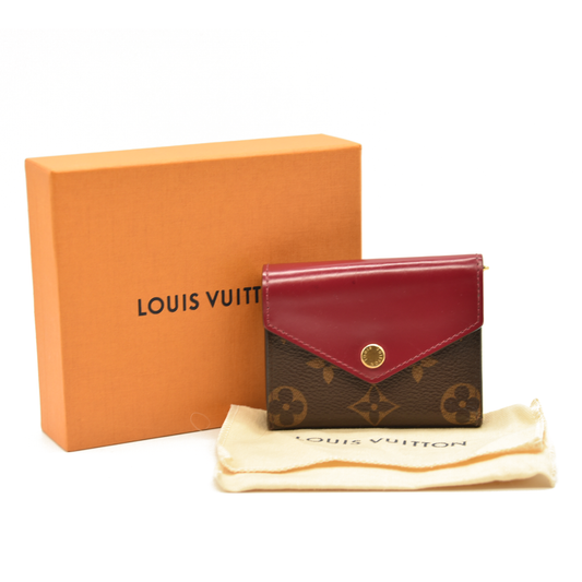 Louis Vuitton  Monogram Zoe Wallet Fuchsia MI0280