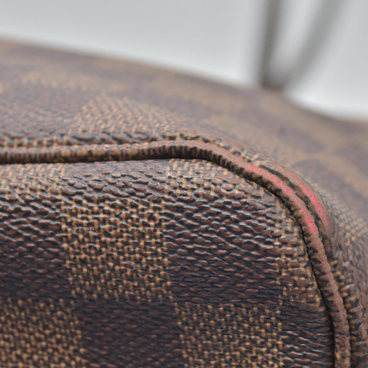 $2240 Louis Vuitton Damier Ebene Neo Neverfull GM Tote TJ4180 2010