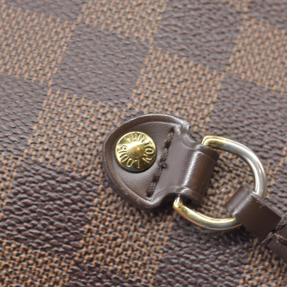 $2240 Louis Vuitton Damier Ebene Neo Neverfull GM Tote TJ4180 2010