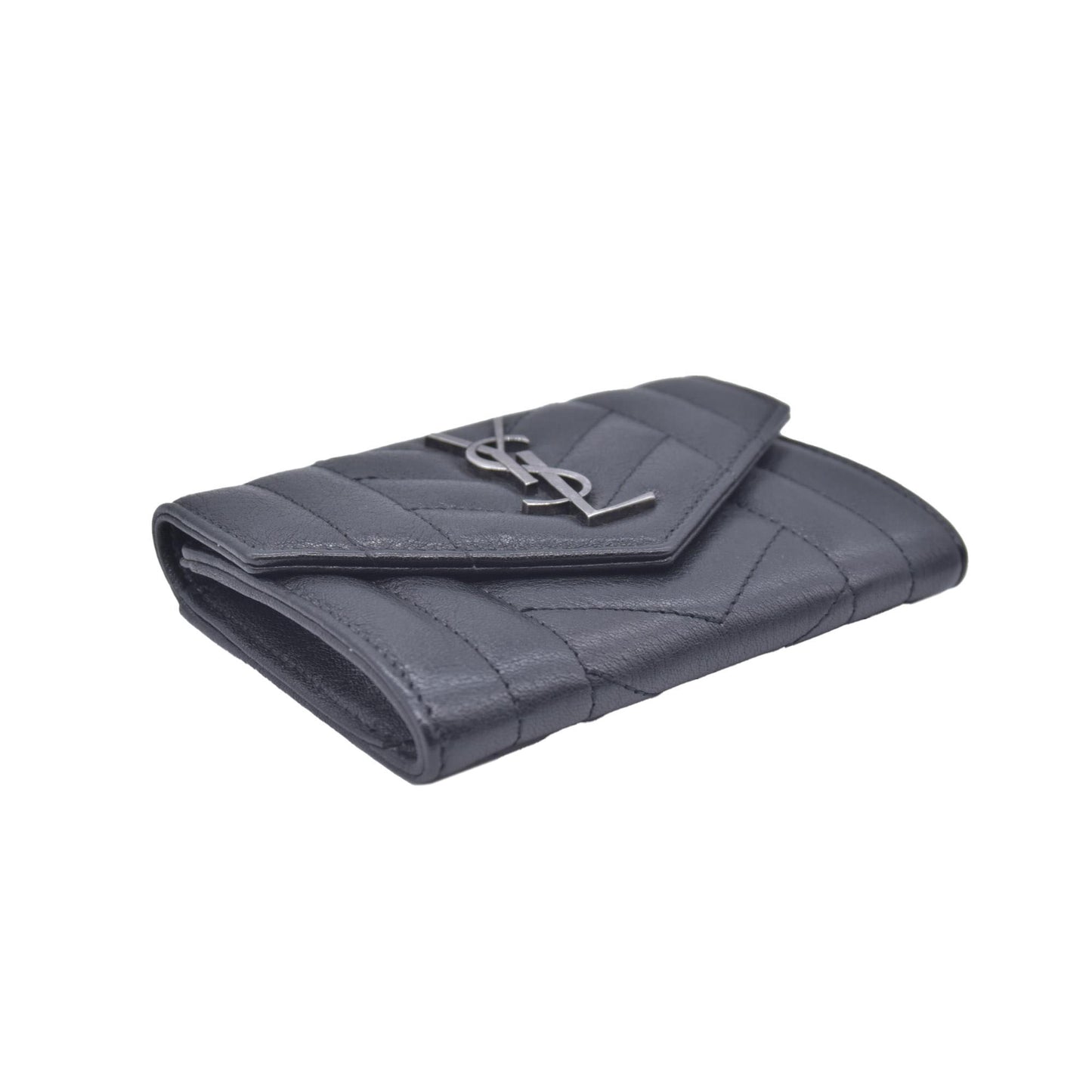 Saint Laurent Leather Wallet CONSIGNMENT