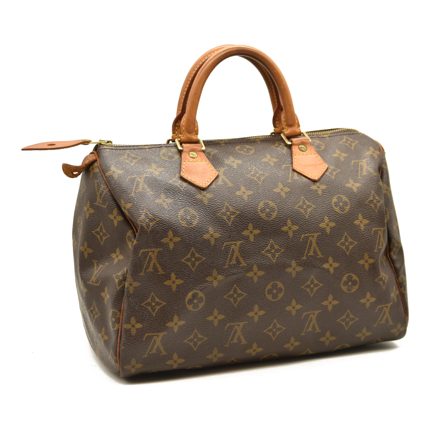 Louis Vuitton Monogram Speedy 30  M41108  Doctors Satchel Brown TH0042