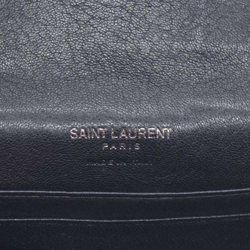 Saint Laurent Leather Wallet CONSIGNMENT