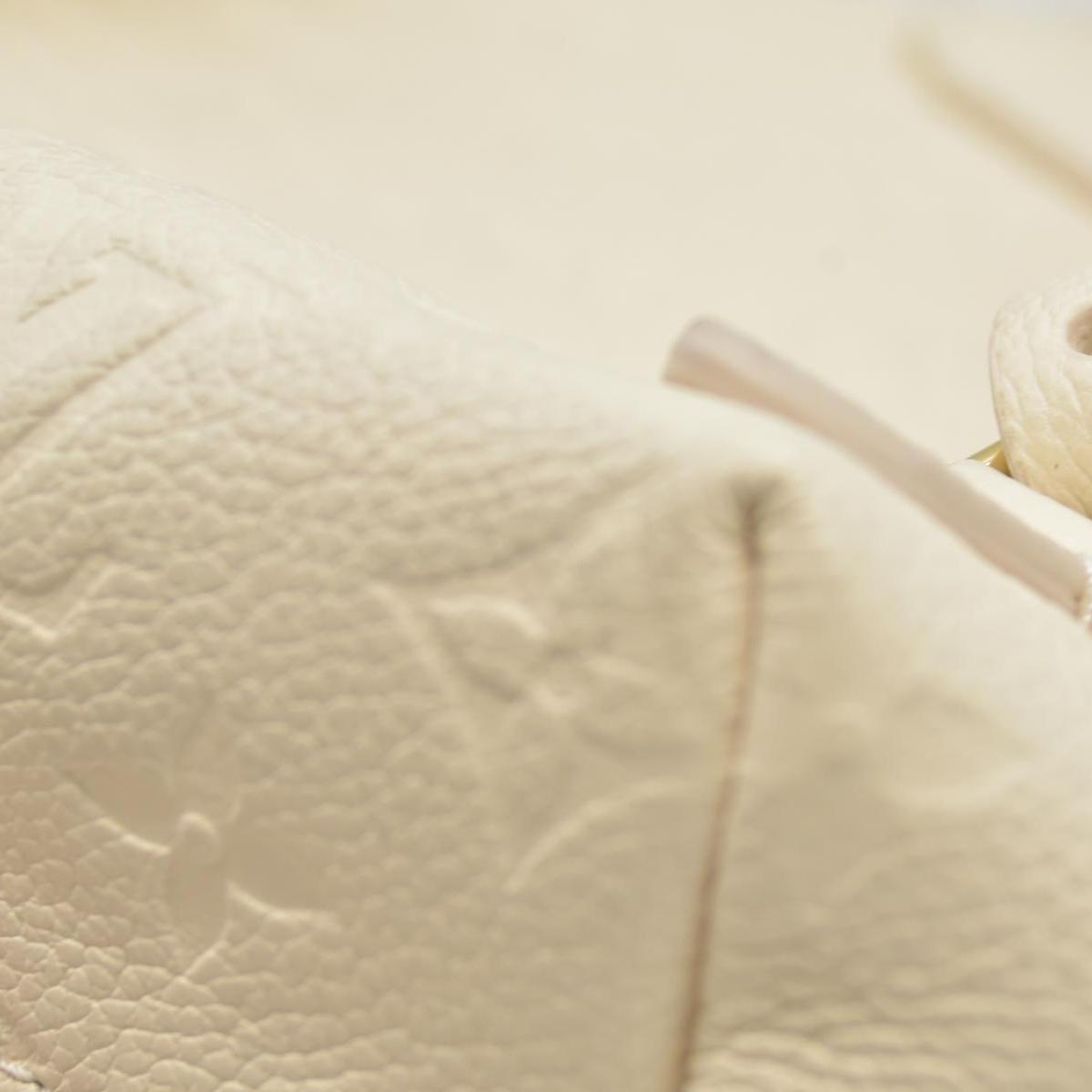 $3450 Louis Vuitton Empreinte Monogram Backup Backpack Cream