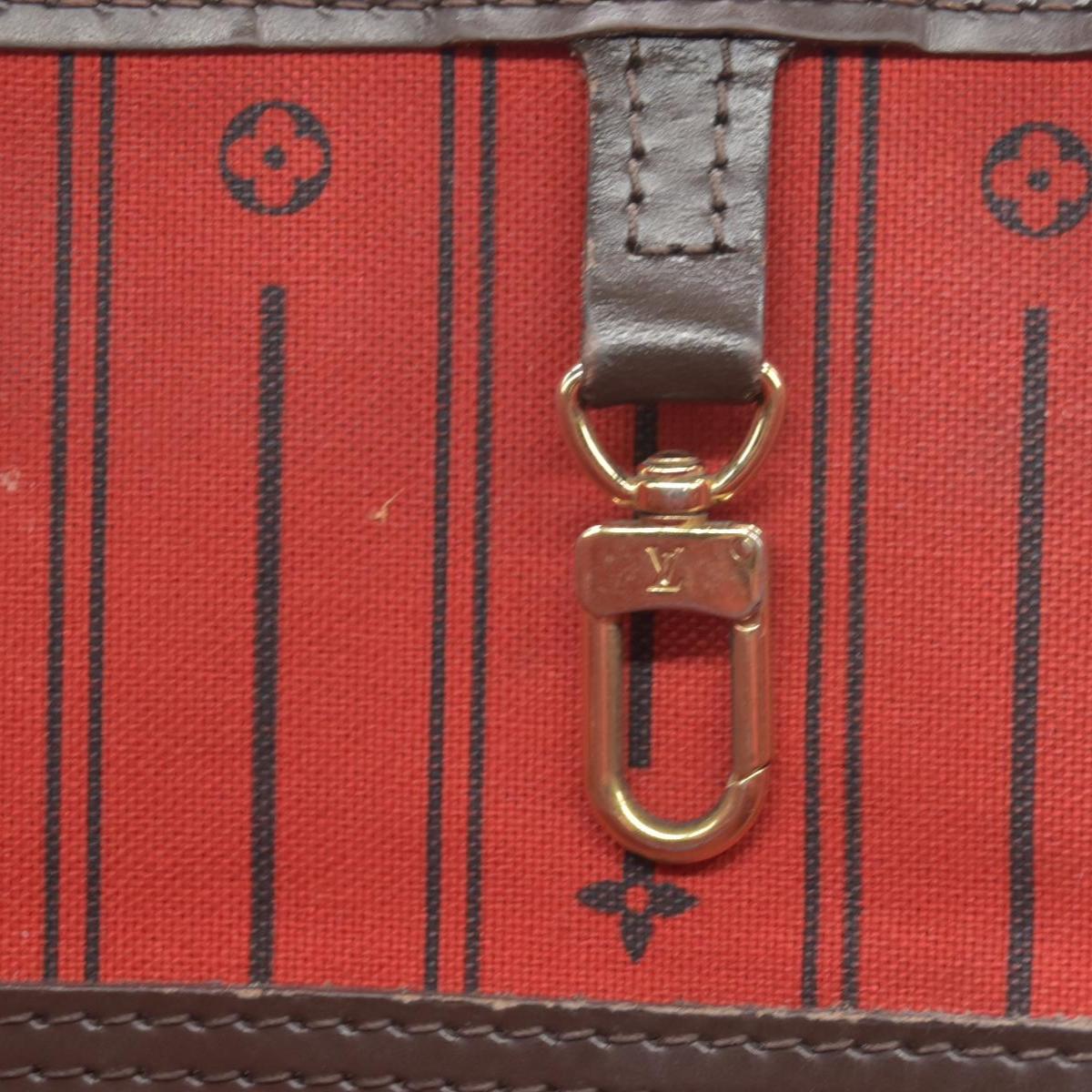 $2240 Louis Vuitton Damier Ebene Neo Neverfull GM Tote TJ4180 2010